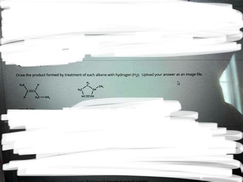 Solved Draw The Product Formed By Treating Each Alkene With Hydrogen