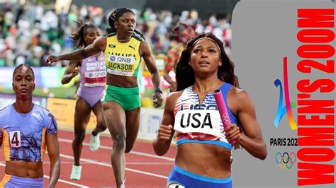 Shericka Jackson Vs Gabby Thomas 8 FASTEST Women S 200M Paris 2024