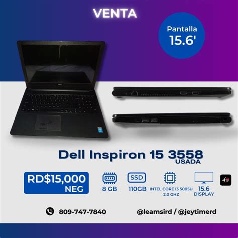 Laptop Dell Inspiron En Santo Domingo Norte Tu Marketplace Rd