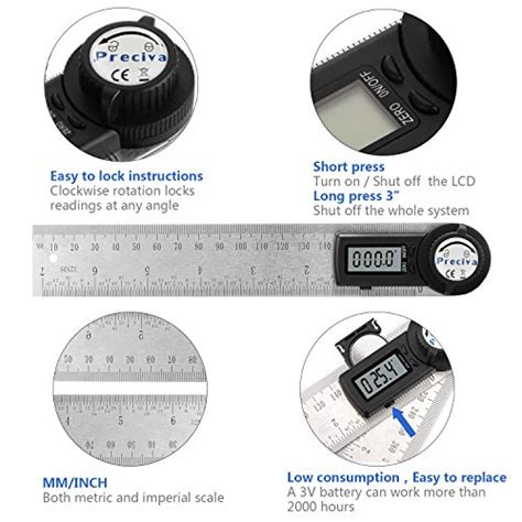 Preciva Winkelmesser Preciva Digital Winkelschmiege Mit