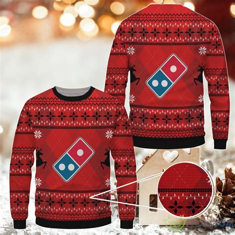 Dominos Pizza Ugly Christmas Sweater Yesitcustom