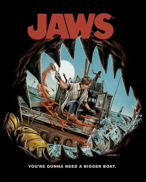 Fun Jaws Fan Art Featuring Pov From Inside The Sharks Mouth — Geektyrant