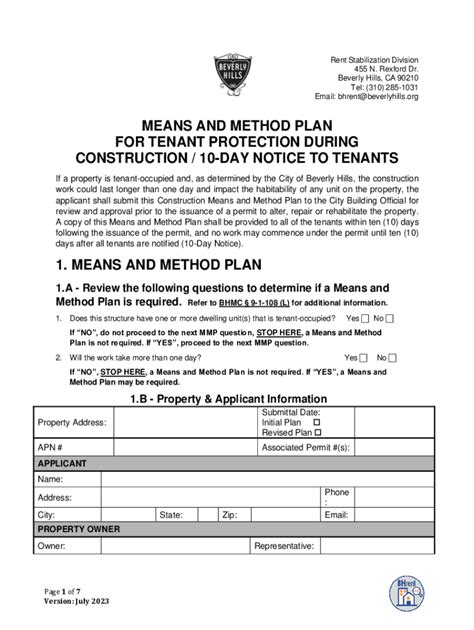 Fillable Online City Of Los Angeles Housing Department Rent