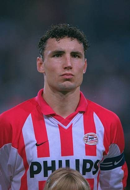 Portrait of Mark Van Bommel of PSV Eindhoven before the UEFA ...