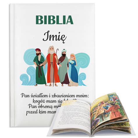 Ilustrowana Biblia Dla Dzieci Prezent Na Komuni