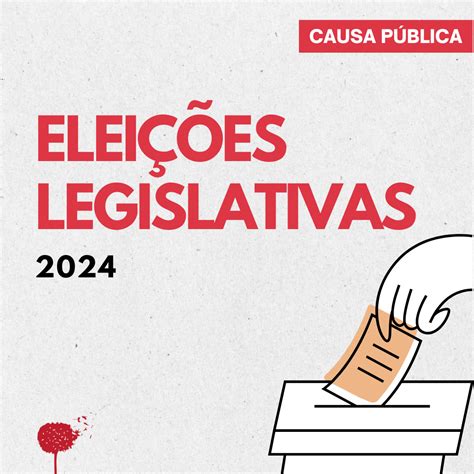 Legislativas Question Rio Da Causa P Blica Aos Partidos De