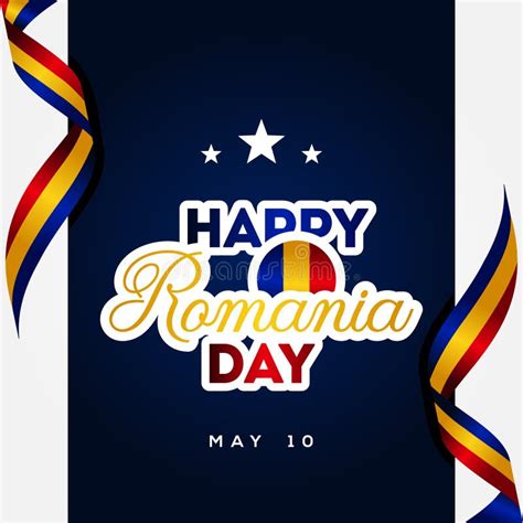 Romania Independence Day Vector Design Illustration For Celebrate