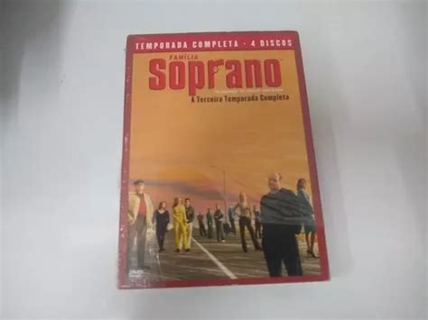 Familia Soprano Terceira Temporada Dvd Original Novolacrado