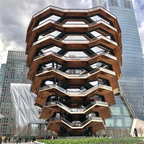 New York Citys Newest Landmark The Vessel At Hudson Yards Hudson