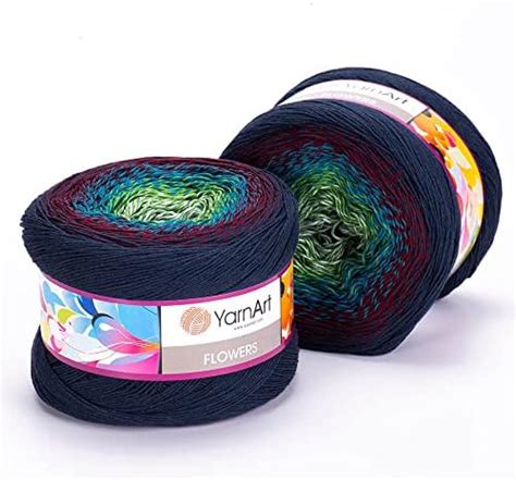 Amazon Yarn Art YarnArt Flowers Rosegarden 100percent Cotton 250gr