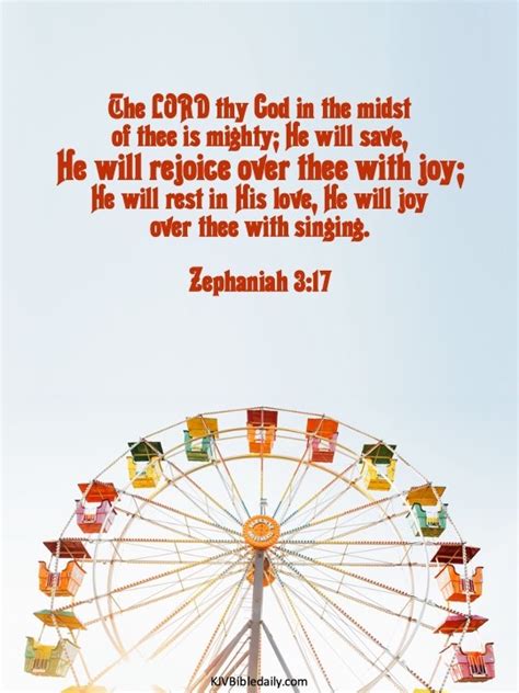 Zephaniah 317 Kjv Kjv Bible Verses