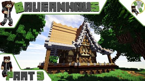 Minecraft Großes Bauernhaus Bauen Tutorial Leicht gemacht Deutsch Part