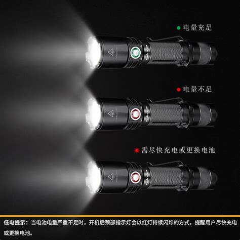 菲尼克斯tk20r Usb充電強光手電筒18650鋰電池戰術帶爆閃led標配 露天市集 全台最大的網路購物市集