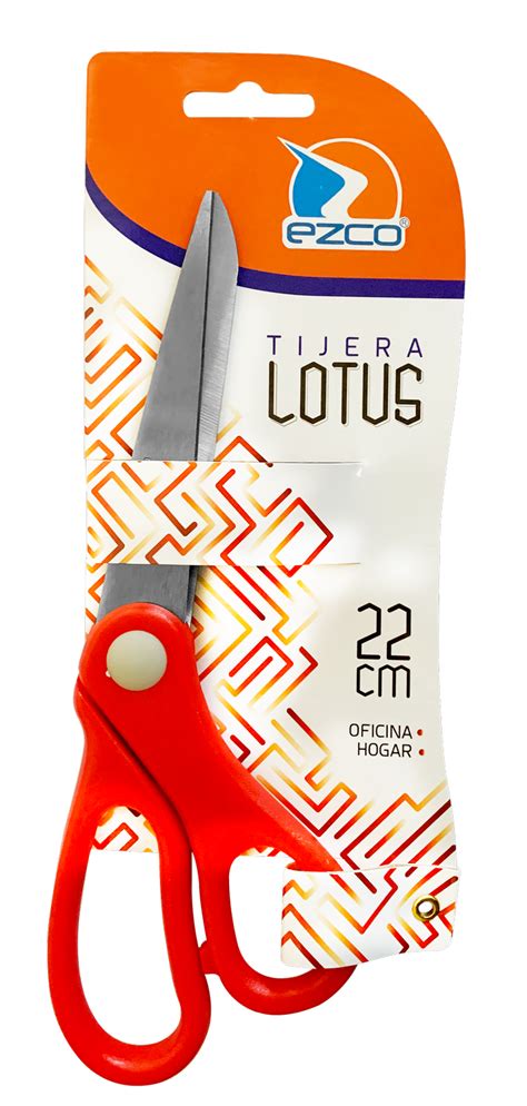 TIJERA EZCO LOTUS X 22CM 0193 COMERCIAL SUMA