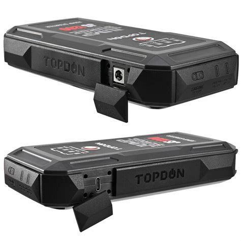 Topdon 1200a Usb Car Jump Starter Pack Booster Battery Charger Power Bank Js1200 850028162439 Ebay