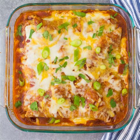 Easy Chicken Enchilada Recipe