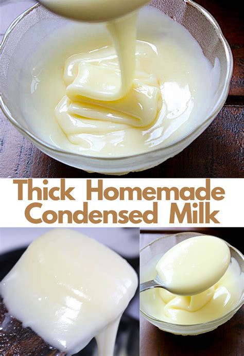 Sweetened Condensed Milk Artofit