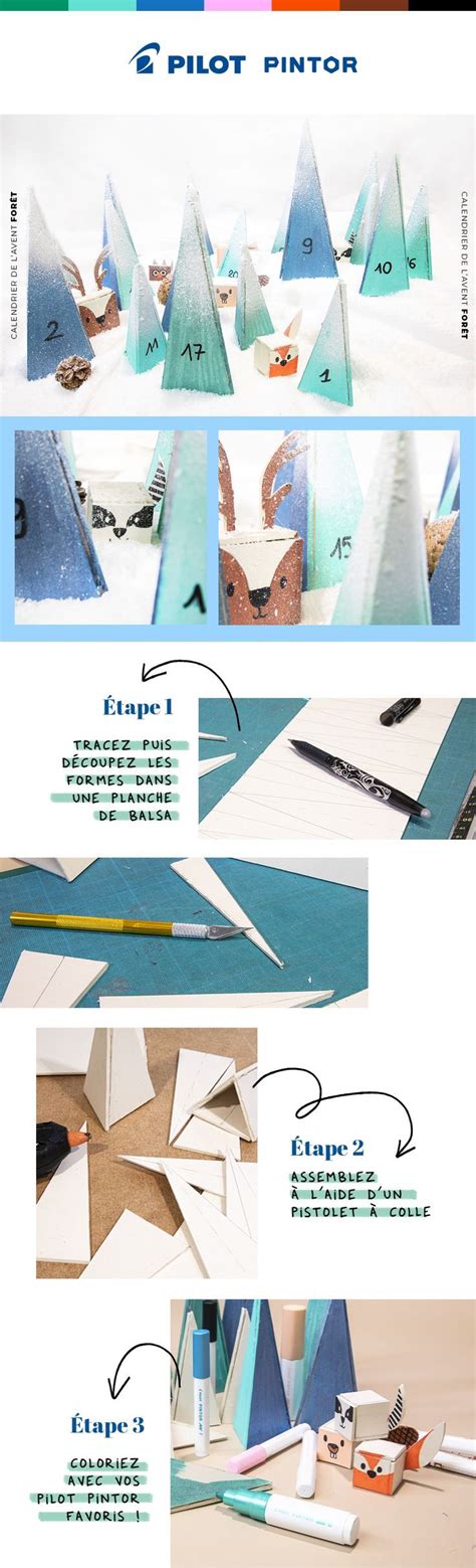 DIY Calendrier De L Avant Pilot PINTOR Calendrier De L Avent Vers