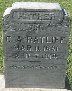 Charles Albert Ratliff 1881 1914 Find A Grave Memorial