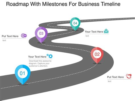 Roadmap Template Ppt Download Web Infographic Templates With A Lot Of