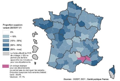 Variants anglais sud africain et brésilien dans le Grand Est voici