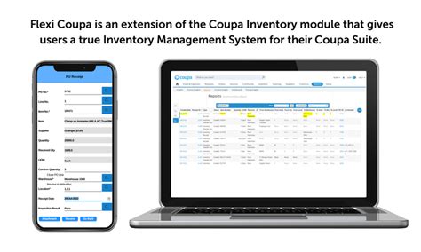 Intellinum Flexi Mobile Inventory Management Barcode Scanning Coupa