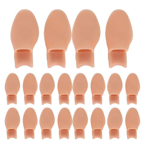 10 Pairs Relief Toe Separator Spacer For Adult Hallux Valgus Toe