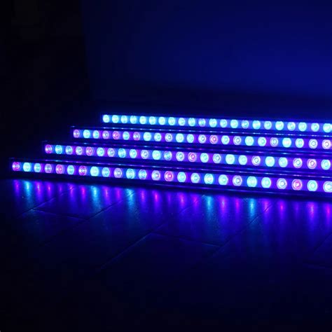 Blue Light Plus Uv Marine Fish Tank Led Coral Reef Light With Timer