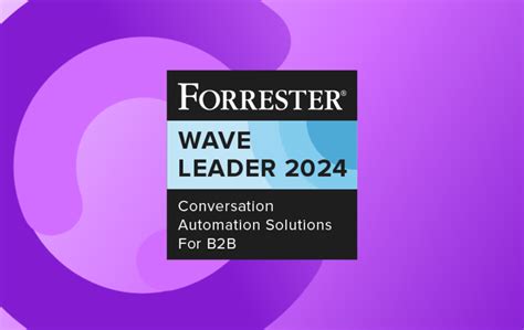 The Forrester Wave Conversation Automation Solutions For B B Q