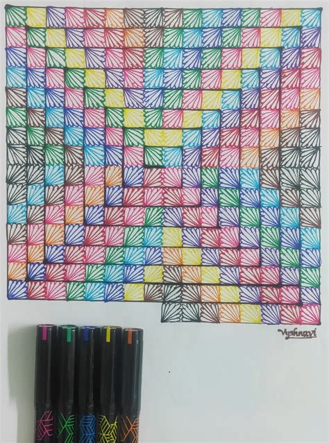 Pin By Karen Dismukes On Zentangles Doodles Graph Paper Designs