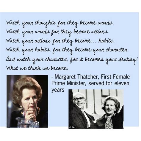 Iron Lady Quotes Watch Your Thoughts - ShortQuotes.cc