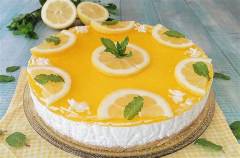 Torta Fredda Al Limone E Yogurt Senza Cottura Il Mondo Di Adry