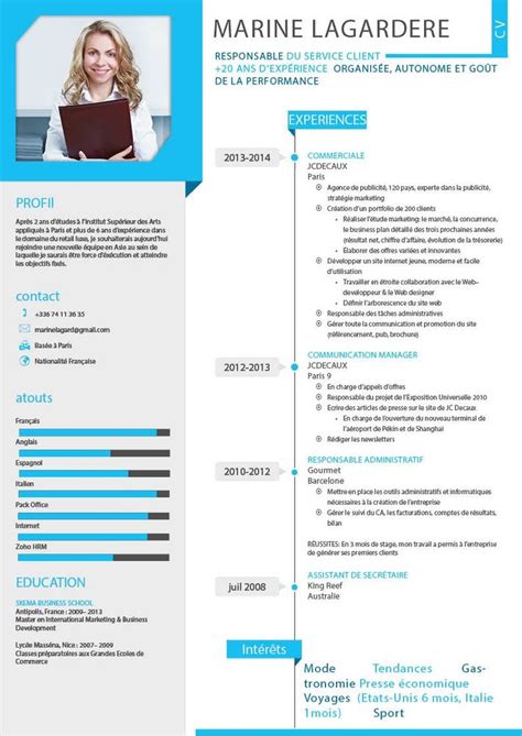 Curriculum Vitae Original Exemple Gratuit Laboite Cv Fr