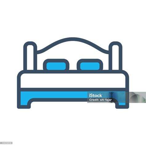 Untitled2 Stock Illustration Download Image Now Bed Furniture Bedding Bedroom Istock