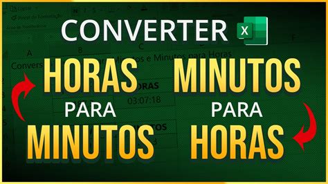 Converter N Mero Em Horas Minutos E Segundos Excel