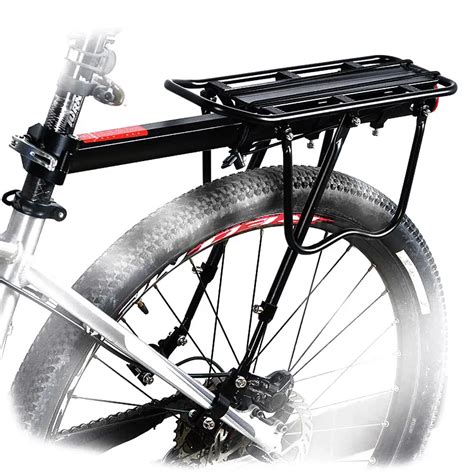 Bike Rack Bicycle Rear Shelf Quick Release Luggage Carrier Pannier Bag