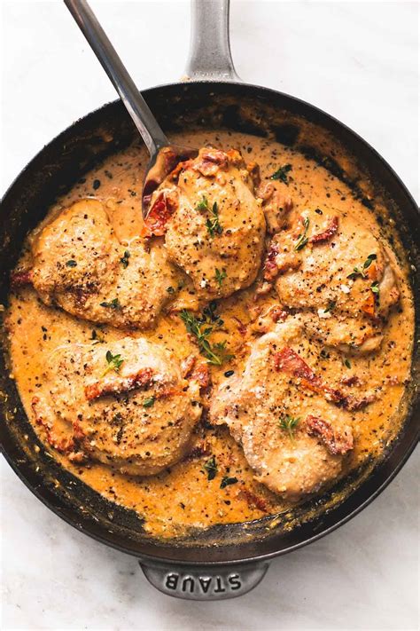 Chicken In Sun Dried Tomato Cream Sauce Creme De La Crumb