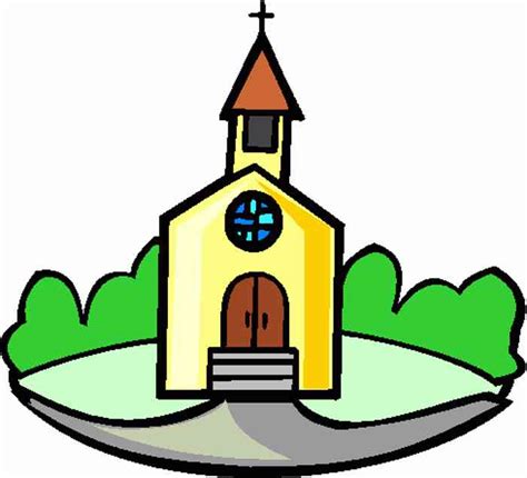 church colouring pages - Clip Art Library