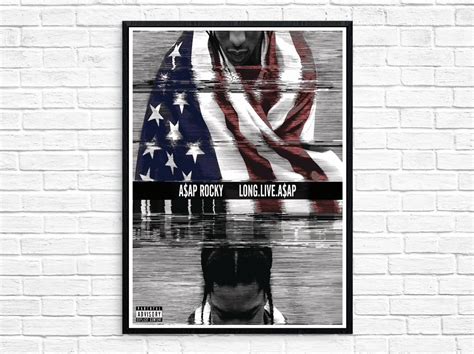 ASAP Rocky Long Live ASAP Album Poster - Etsy