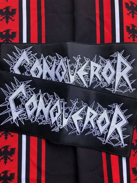 Conqueror Embroidered Logo Patch | By Force Propaganda