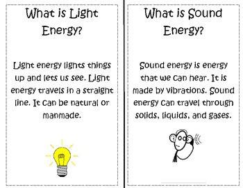 Energy Heat Light And Sound By Carissa TPT