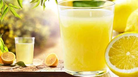 Jus De Citron Jeun Bonne Ou Mauvaise Id E