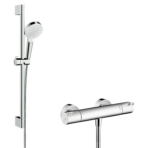 Hansgrohe Crometta Brause Set Vario Ecostat 1001 SL Lochabstand 62 5