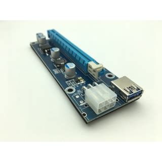 Mini pci e to pci express extender riser card pcie 1x đến 16x khe cắm