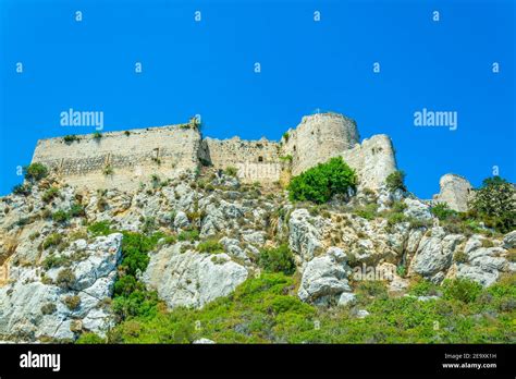 Ruins of Kantara castle in the northern Cyprus Stock Photo - Alamy