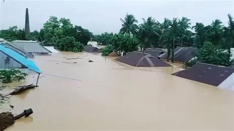 Tripura Floods 31 Dead Over 72000 Displaced Due To Rainfall