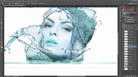 Photoshop Water Portrait Photo Manipulation Effects Photoshop Tutorial