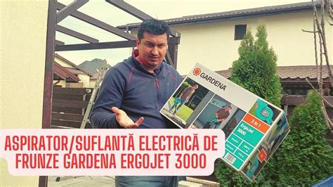 Aspirator Suflant Electric De Frunze Gardena Ergojet Youtube