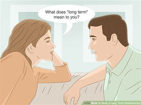 How To Have A Long Term Relationship With Pictures Wikihow