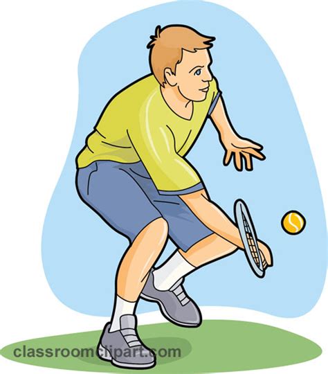 Clipart Play Tennis